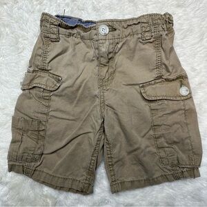 Genuine Kids Cargo Shorts Khaki Tan Size 4T